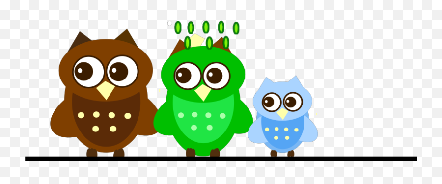 Family Owl Png Svg Clip Art For Web - Download Clip Art Emoji,Family Emoji Mother And Father