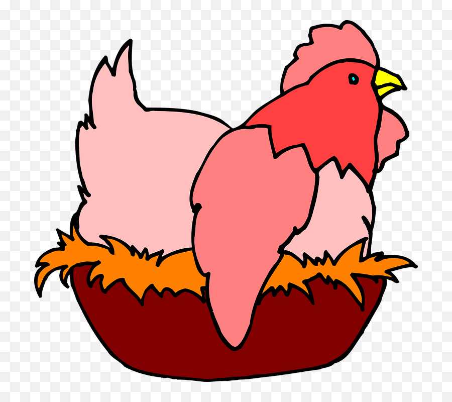 100 Free Chicken Eggs U0026 Chicken Illustrations - Pixabay Little Red Hen In Nest Emoji,Chicken Emotions