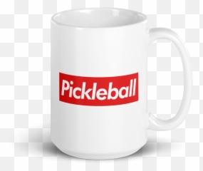 Supreme Pickleball Coffee Mug - Serveware Emoji,Coffee Drinking Emoji