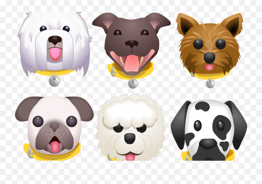 New - Soft Emoji,Doggie Emoji