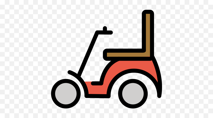 Motorized Wheelchair - Wheelchair Emoji,Wheelchair Emoji