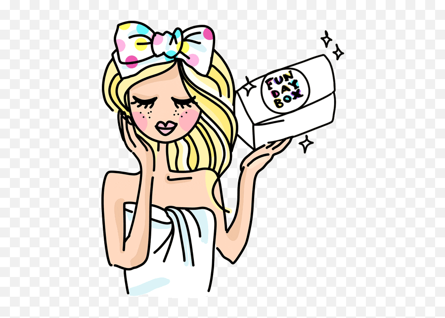 Via Giphy Girl Stickers Giphy Line Sticker - For Women Emoji,Pufferfish Emoji
