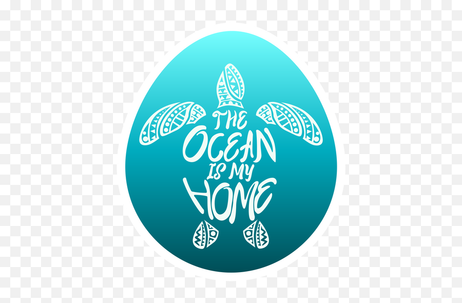 Save The Ocean Turtles Blue Sticker - Sticker Mania Language Emoji,Google Turtle Emoji