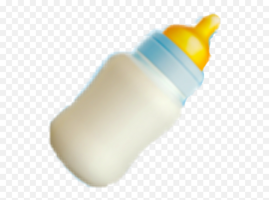 Sticker Emoji Iphone Iphone Sticker By Kraujoroze - Baby Bottle Emoji Png,Milk Emoji