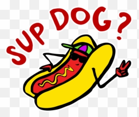 Red Food Puns By Red - Dodger Dog Emoji,Puns In Emojis