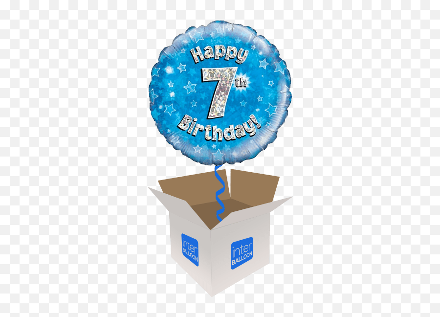 Paignton Helium Balloon Delivery In A - Happy 7th Birthday Balloon Emoji,Emoji Balloons For Sale