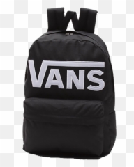 Vans Backpack Popular Trendy Black - Vans Old Skool Backpack Black Emoji,Black Emoji Backpack