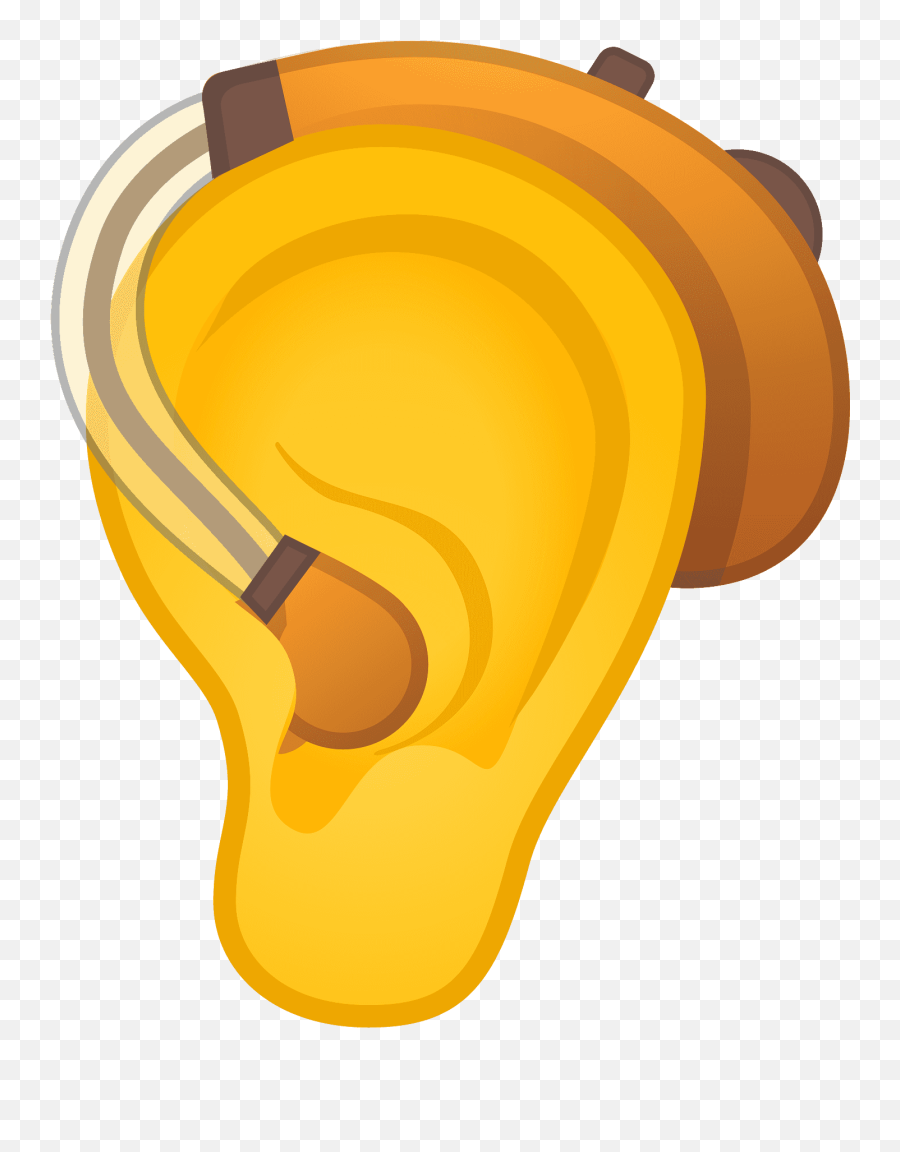 Ear With Hearing Aid Emoji - Hearing Aid Emoji,Ear Emoji