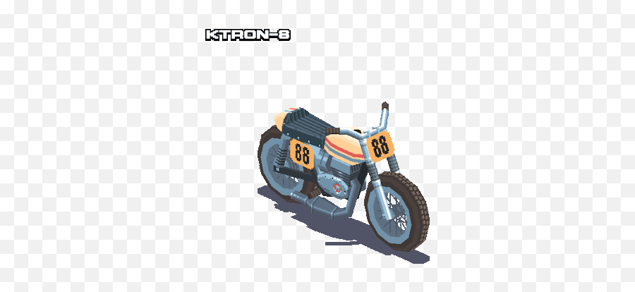 Pixel Art 3d Pixel Low Poly - Pixel Motorcycle Gif Emoji,Google Motorcycle Emoji