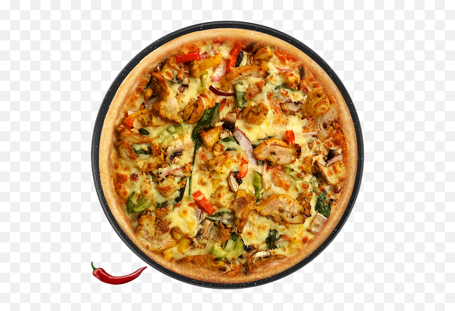 Download Pizza Clipart Chicken Pizza - Twitter Full Size Chicken Pizza Full Emoji,Emoji Chicken Clipart