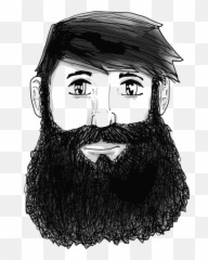 Beard Free Clipart - Man Huge Beard Clipart Emoji,Goatee Emoji