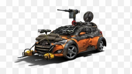 Hyundai Veloster - Zombie Auto Emoji,Fitting Emotion Rollers In A Car
