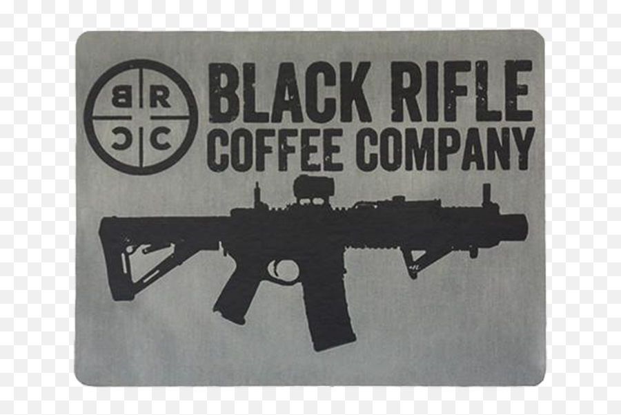 Stickers And Swag - Black Rifle Coffee Logo Emoji,Diagonal Gun Emoji