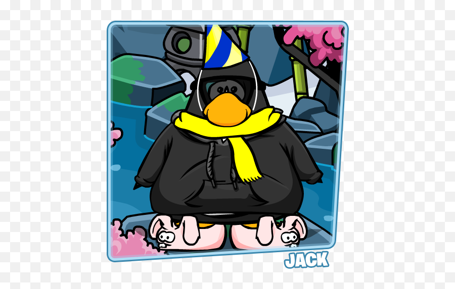 Club Penguin Rewritten Cheats - Club Penguin Blossom Background Emoji,Club Penguin Halloween Party 2015 Emoticons