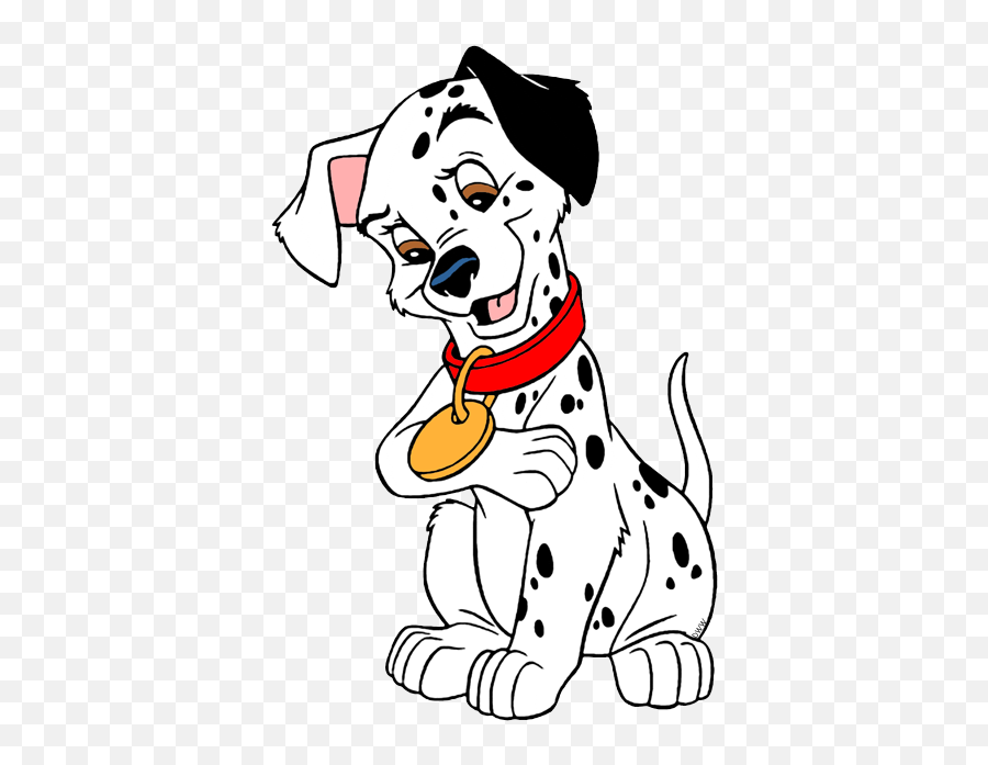 Transparent Dalmatian Dog Png Download - 101 Dalmatians Two Tone Tail Emoji,Free Dogr Emoticons