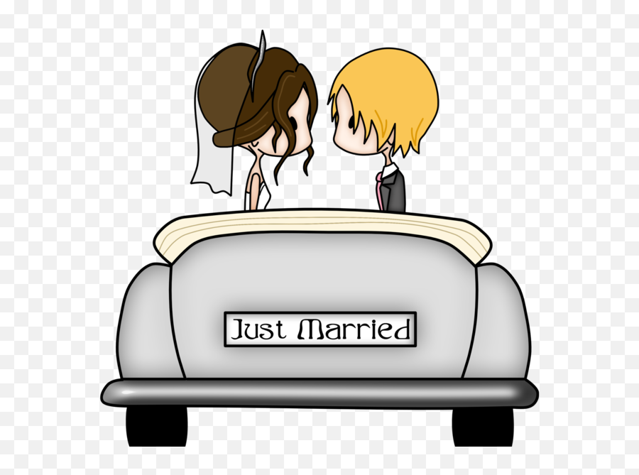 Just Married Cute Png Official Psds - Christmas Marriage Cartoon Emoji,Married Emoji