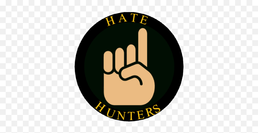 Hate Hunters Hatehunters Twitter - Sign Language Emoji,Siginificados De Emojis