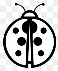 Valentineu0027s Day Snacks And Ideas - Ladybug Png Black And White Emoji,Googly Eyes Emoji Code