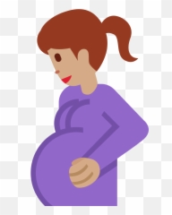 Twemoji12 1f930 - Pregnant Woman Twitter Emoji,Twitter Scorpio Emoji