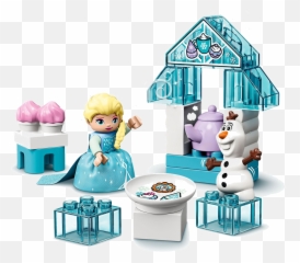 10920 Elsa And Olafs Tea Party - Lego Duplo Princess 10920 Elsa And Tea Party Emoji,Minifigure Emotions Clip Art