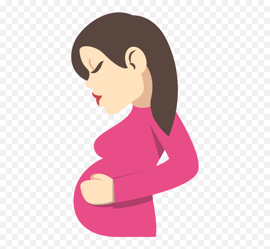 Pregnant Woman Emoji Clipart - Gravida Emoji Png,Pregnancy Emoji