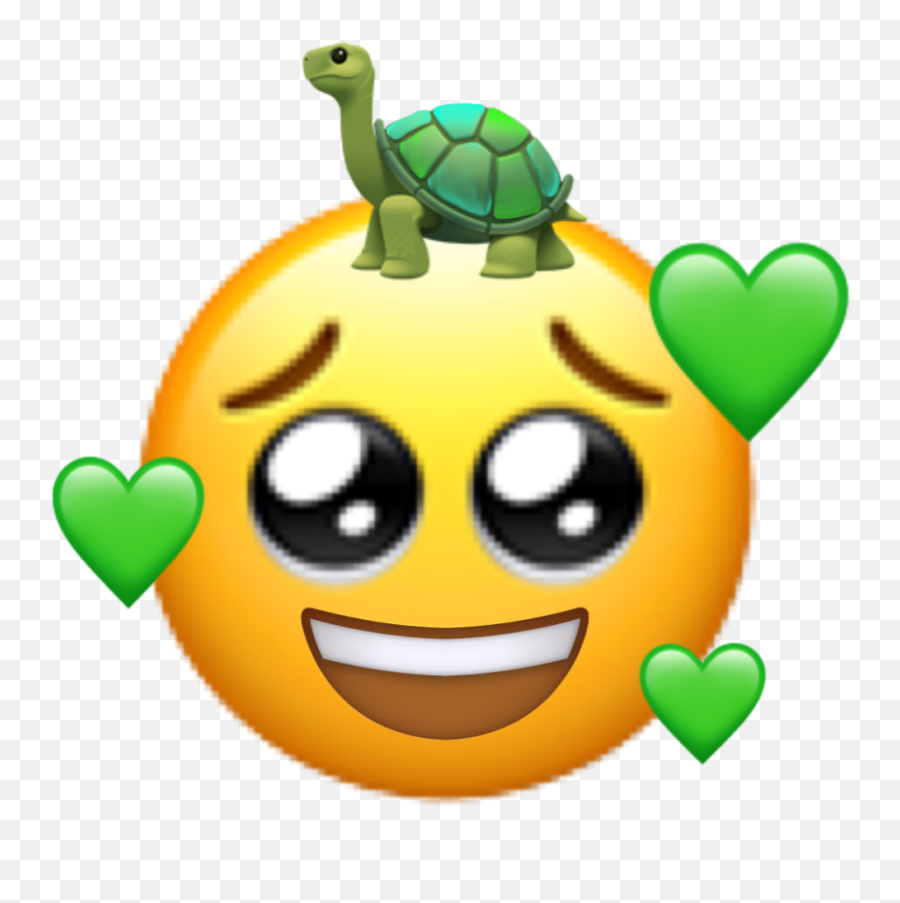 Emoji Turtle Sticker By Redwing7105,Turtles Emoji