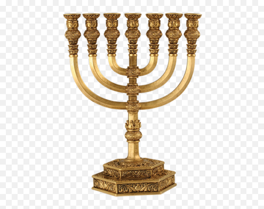 Gold Menorah Emoji,Hannukah Emoji