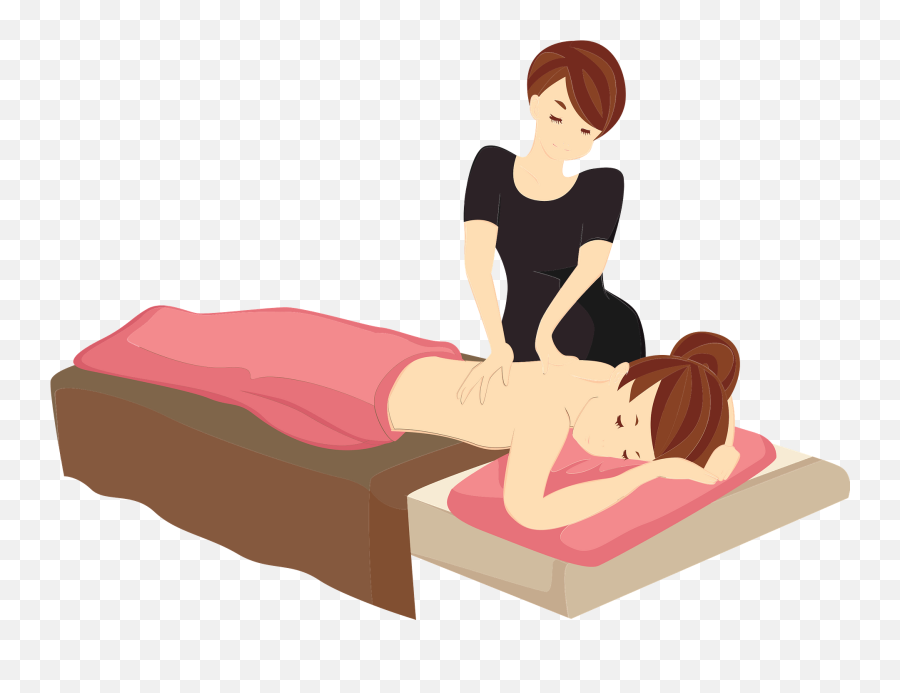 Massage At A Day Spa Clipart Free Download Transparent Png Emoji,Emoticon Or Emoji For Masseuse
