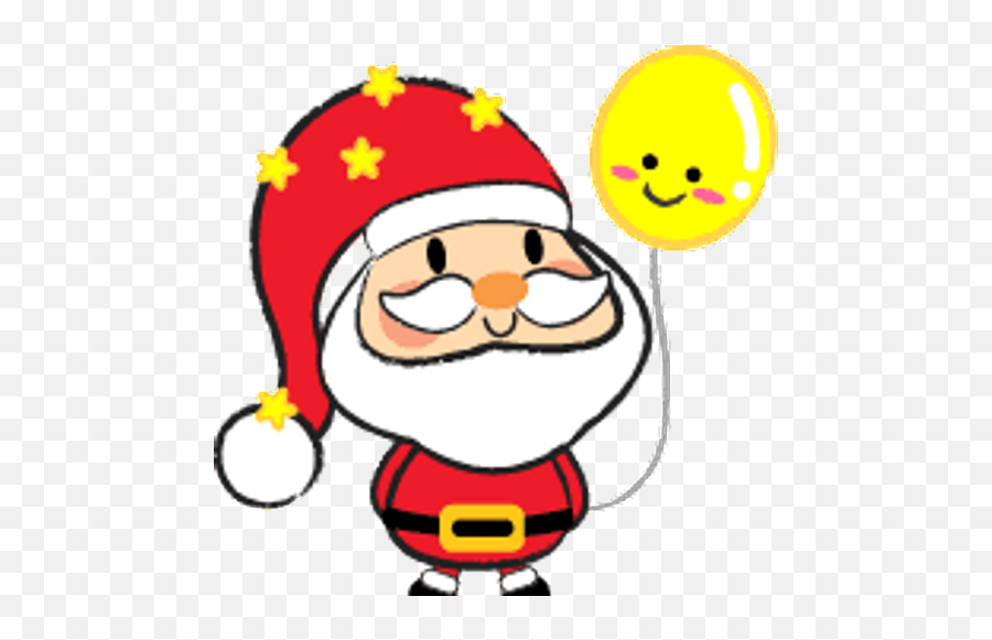 Sticker Maker - Kawaii Santabyyessy Emoji,Santa Claus Animated Emoticon