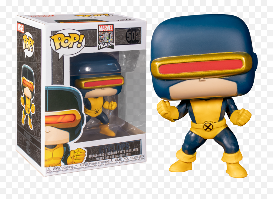 Funko Pop X - Men Cyclops First Appearance 80th Anniversary Emoji,Xmen Emotion Control