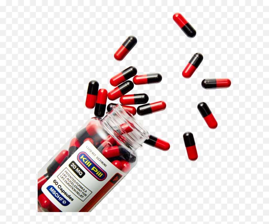 Kill Pill Emoji,Red Pill Emoji
