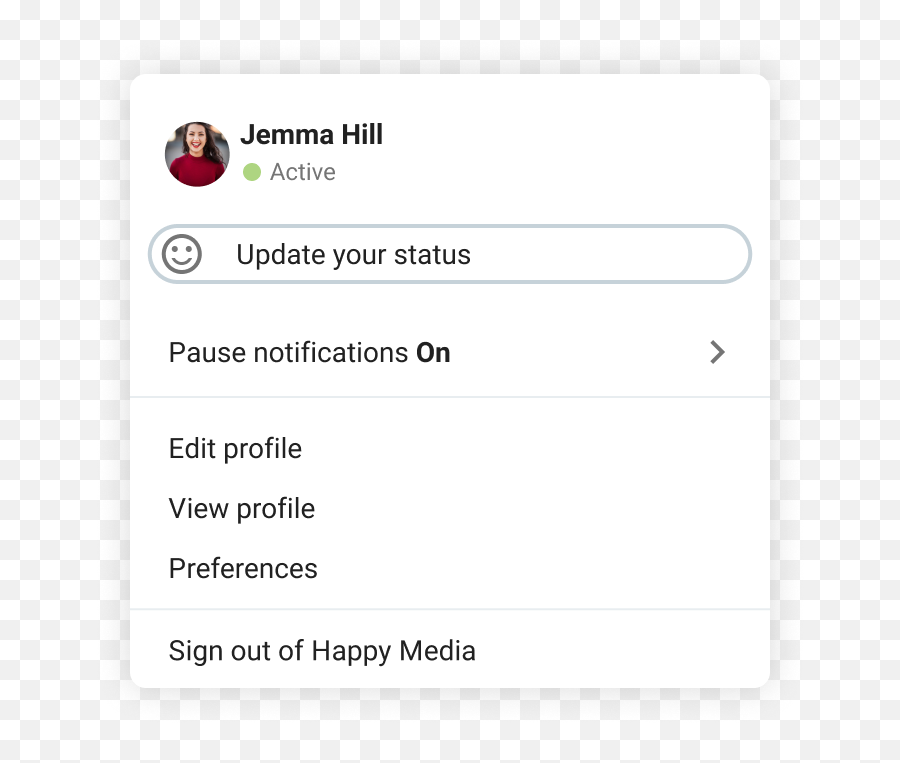 Change Your Status And Availability - Pumble Help Emoji,Paused Emoji