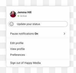 Change Your Status And Availability - Pumble Help Emoji,Paused Emoji