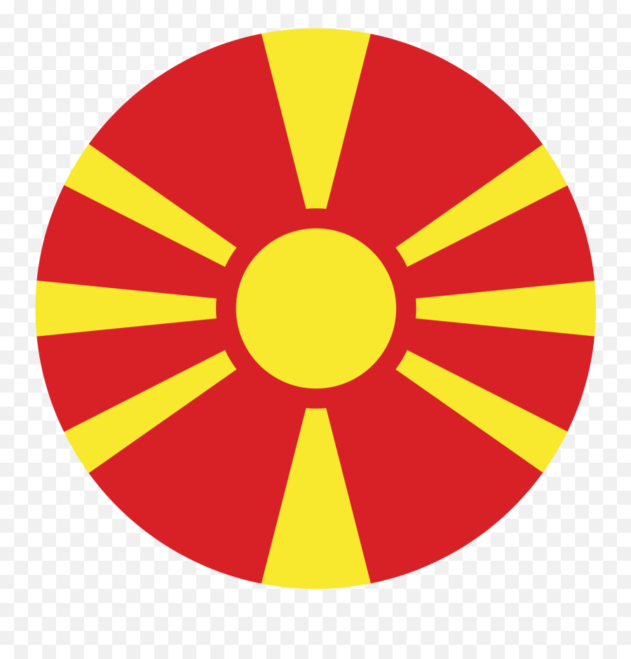 Macedonia Flag Emoji - Flag Republic Of North Macedonia,Macedonian Flag Emoji