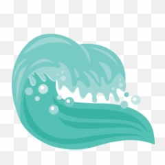 Waves Clipart Scrapbook Waves Scrapbook Transparent Free - Cute Waves Clipart Png Emoji,Wave Emoji Shirt