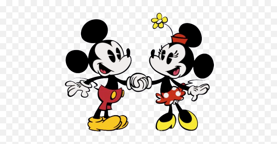 Minnie And Mickey Mouse Clipart - Mickey And Minnie Clipart Emoji,Mickey And Minnie Emoji