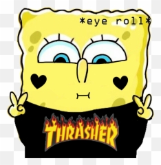 Spongebob Eboy Sticker Emoji,Rolly Eyes Emoji