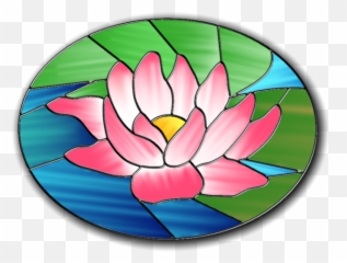 Create Opalescent Stained Glass - Nymphaea Nelumbo Emoji,Lily Pad Emoji