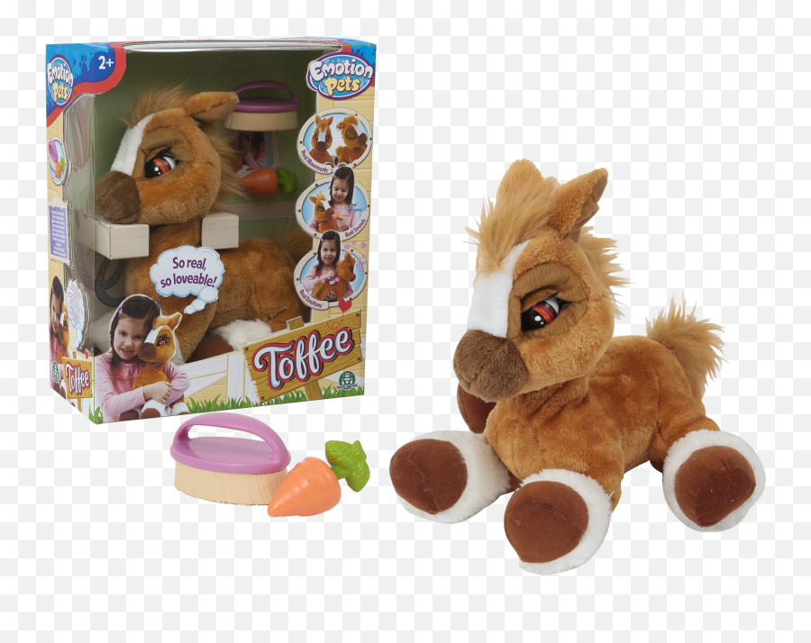 Jucarie Interactiva De Plus Giochi - Toffee The Pony Emoji,Emotion Pets Toy