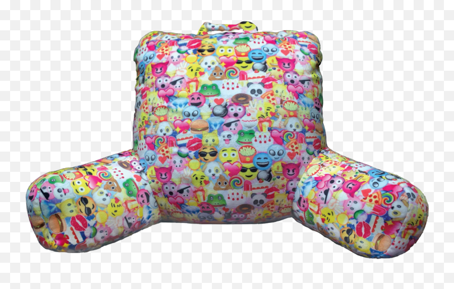 Pillows Backrest Pillow Bedroom - Soft Emoji,Emoji All Over Backrest Pillow