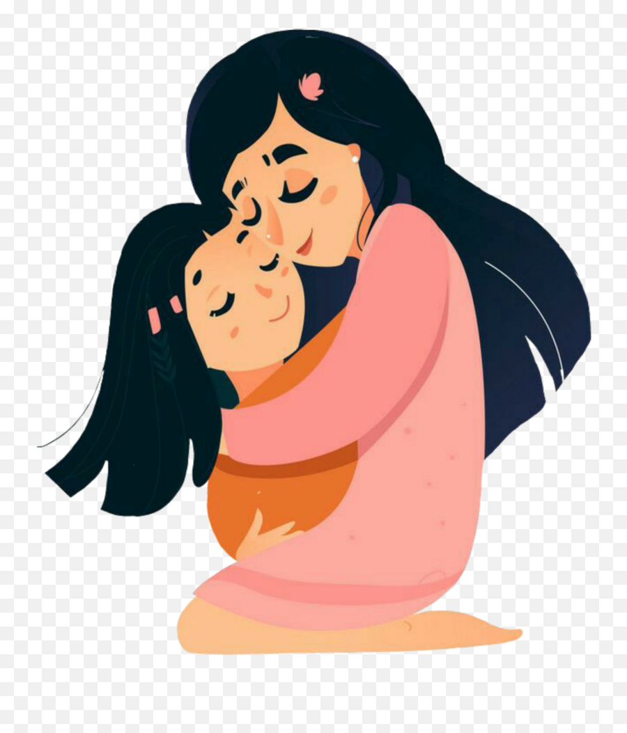 Mothersday Celebrate Mom Sticker By Anna - Mother Daughter Cartoon Emoji,Mama Emoji