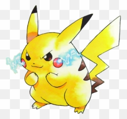 Pikachu Clipart Fictional Character Pikachu Fictional - Pokemon Yellow Pikachu Art Emoji,Pikachu Face Emoji