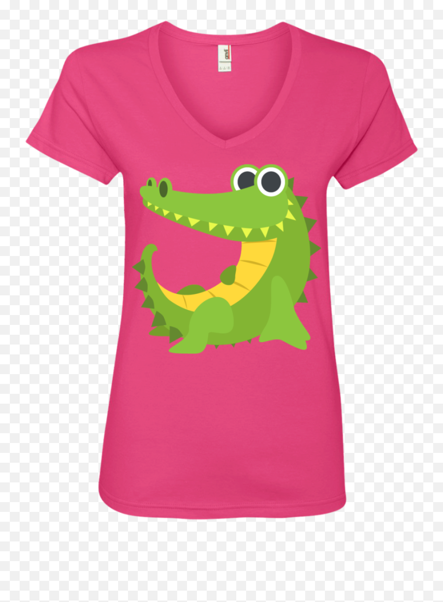 Frog Face Emoji Ladiesu0027 V - Neck Tshirt U2013 That Merch Store Camisa Navideña De Snoopy,Hot Face Emoji