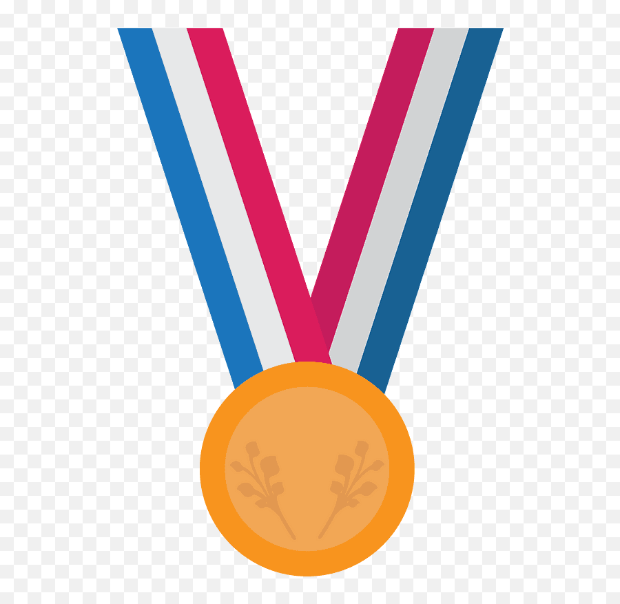 Sports Medal Emoji Clipart - Vertical,Free Emojis With Sports Download