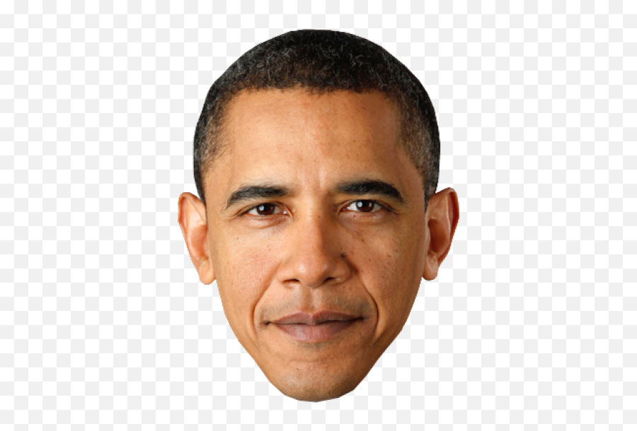 Obama Face Png U0026 Free Obama Facepng Transparent Images - Barack Obama Face Png Emoji,Obama Thanks For Emoji