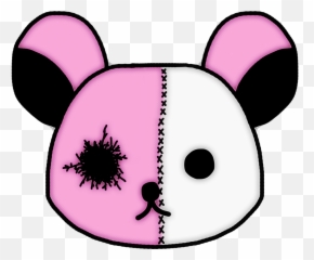 Rilakkuma Kawaii Goth Pastel Sticker By Puptears Emoji,Pastel Kawaii Emojis
