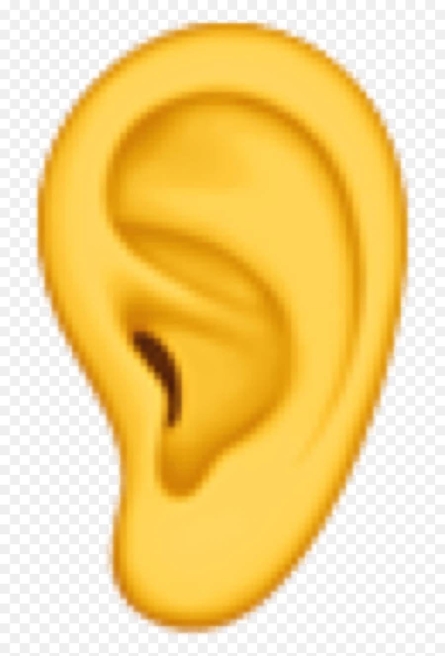 Ear Emoji Sticker,Ear Emoji