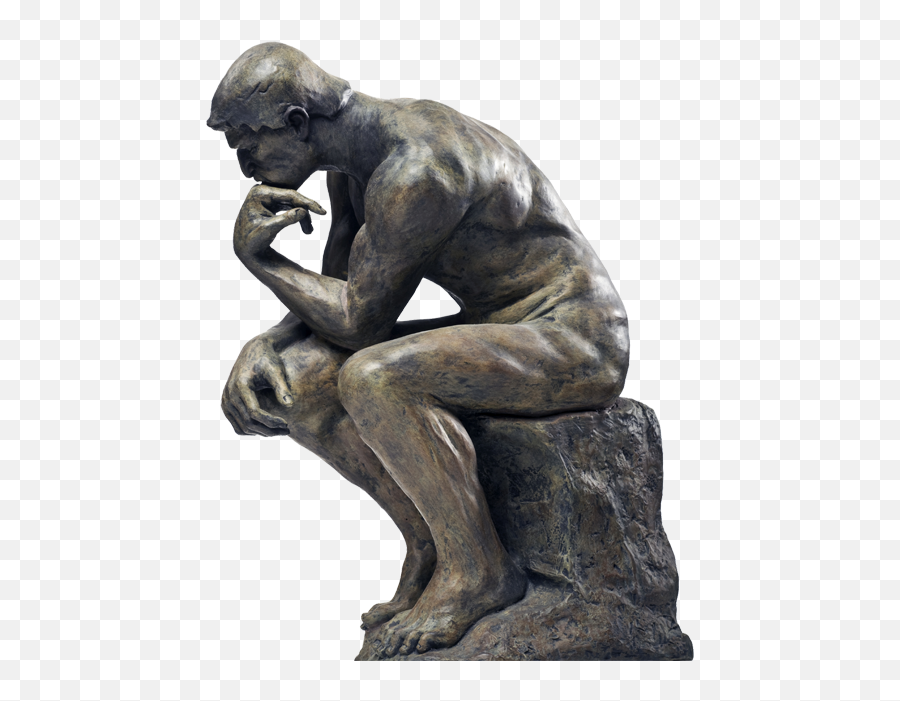 Learning Methods Learning Styles Thinking Styles And - Thinking Man Statue Png Emoji,Negative Emotions Commonly Involve More Thinking, Modern Art Reflects Upon This.