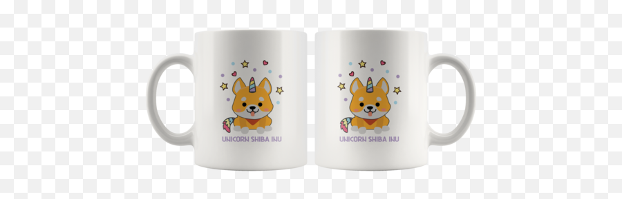Unicorn Shiba Inu Japanese Dog Unicorn Fanatics Coffee Mug - Funny You Re Going To Be An Uncle Announcement Emoji,Emoticons For Crocheters