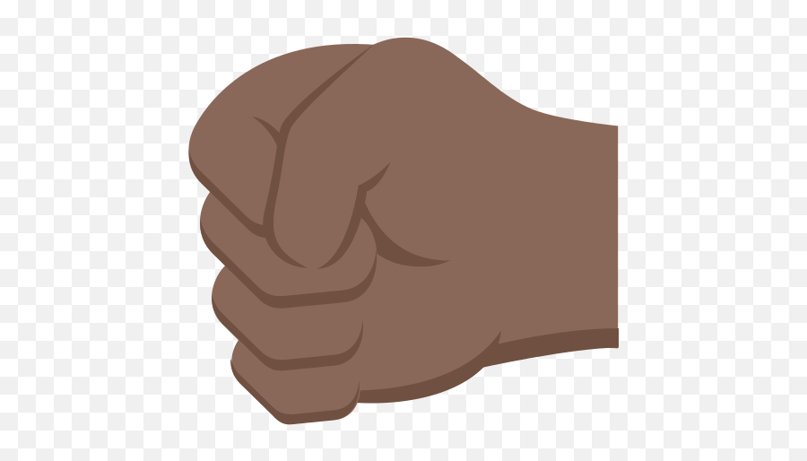 Left - Facing Fist Dark Skin Tone Emoji High Definition Fist,Holds Up Fists Emoji
